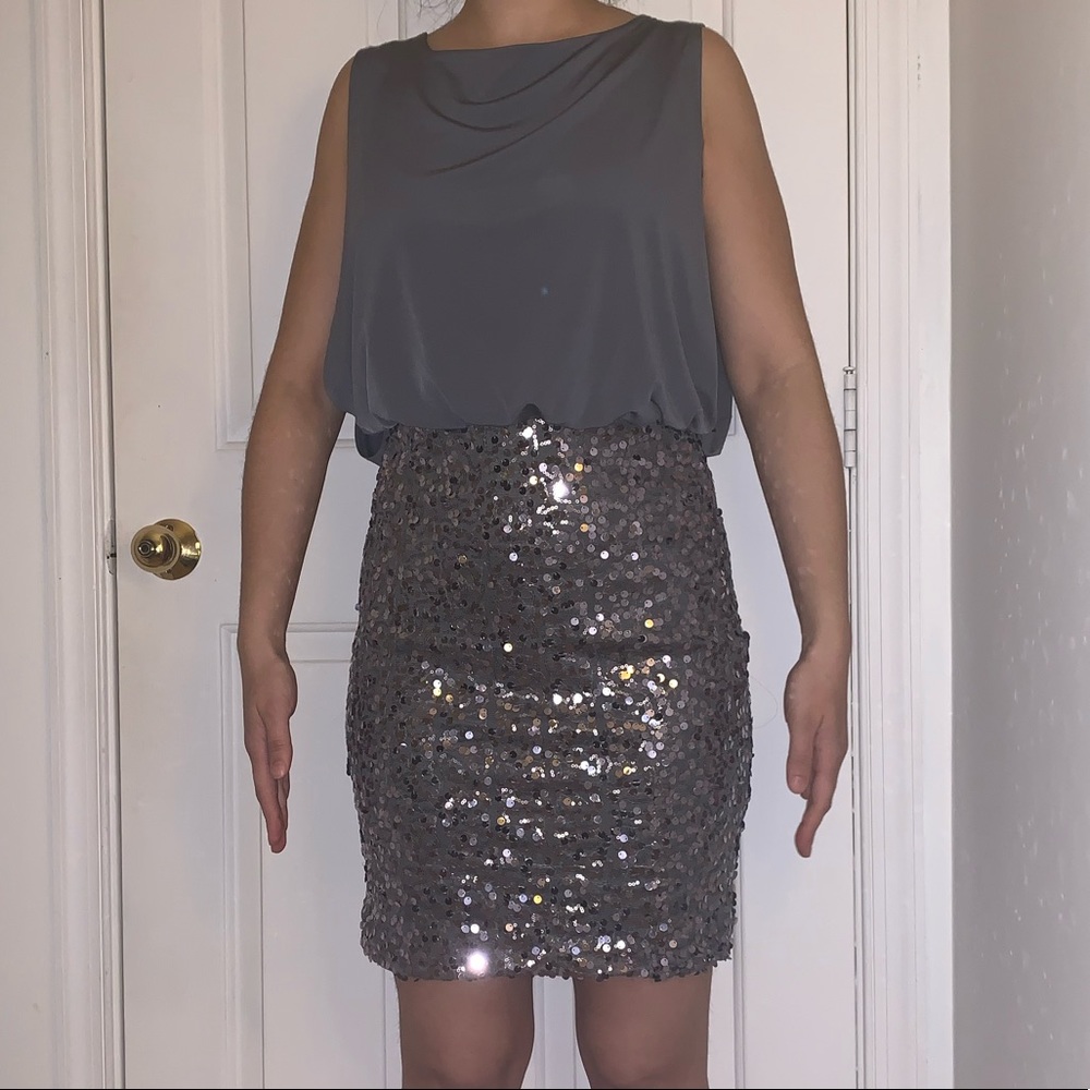 Sequined Evening/Datenight/New Years Mini Dress
